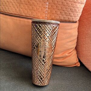 Starbucks Copper Diamond Tumbler